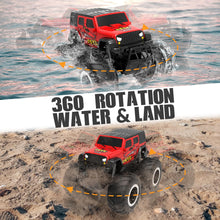 Load image into Gallery viewer, Amphibious Remote Control Car Toys for Boys 2.4 GHz 1:16 All Terrain Off-Road RC Car
