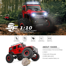 Load image into Gallery viewer, 1:10 Scale RC Crawler - 4x4 Offroad Crawler Remote Control Truck for Adults and Kids - RC Car
