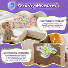 Load image into Gallery viewer, FUNPX LED RC Drone for Kids 6+, Christmas Birthday Gift for Boys &amp; Girls with Remote Batteries
