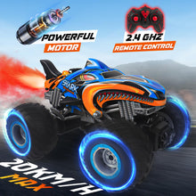 Load image into Gallery viewer, 1:16 Remote Control Car, 2.4 GHz All Terrain Remote Control Monster Truck, RC Truck 2 Rechargeable Batteries for 80 Mins Play
