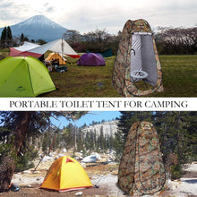 Load image into Gallery viewer, Your Choice Pop-Up Shower Tent, 47.2W"x74.8"H Changing Tent - Camo Green
