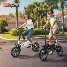 Load image into Gallery viewer, Electric Bike for Adults,14&quot; Folding Electric Bicycle 350W 36V 6AH Battery w/Dul Shock Absorber, Foldable Commuter City Ebike
