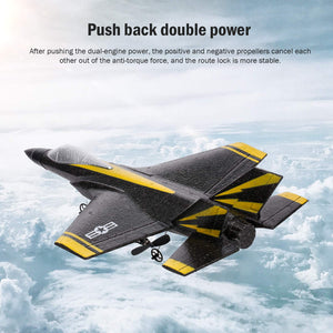 FX635 RC Airplane, 2 Channel RC Plane, 2.4Ghz Remote Control Airplane, Ready to Fly Foam Glider with 3 Axis Gyro