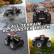 Load image into Gallery viewer, Amphibious Remote Control Car Toys for Boys 2.4 GHz 1:16 All Terrain Off-Road RC Car Waterproof RC Monster
