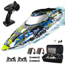 Load image into Gallery viewer, Remote Control Boats - Fast Speed RC Boat 32+ KPH with A Portable Suitcase for Lakes &amp; Pools &amp; Salt Water, Summer Toys for Adults and Kids
