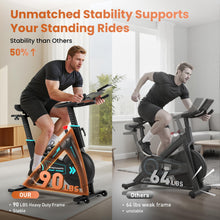 Load image into Gallery viewer, LUXECYCLES Exercise Bike, Adjustable Magnetic Stationary Bike for Home
