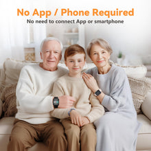 Load image into Gallery viewer, Pedometer Watch Senior Friendly No App/Phone Required, Waterproof Fitness Tracker Watch
