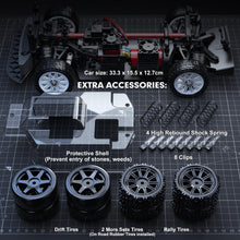 Load image into Gallery viewer, 1/14 Citroen C3 Fast RC Cars for Adults, Max 40mph Brushless RC Drift Car with Gyro, 4WD RTR High Speed RC Rally Car, Adult
