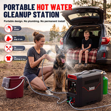 Load image into Gallery viewer, Portable Shower Propane Water Heater,All-in-1 Camping Outdoor ShowerStation
