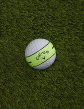 Load image into Gallery viewer, Callaway Golf Chrome Tour X 360 Stripe Golf Ball (Yellow)
