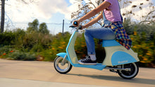 Load image into Gallery viewer, Razor Pocket Mod Petite Euro-Style Electric Scooter - Blue
