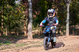50cc 2-Stroke Kids Gas Dirt Bike Red