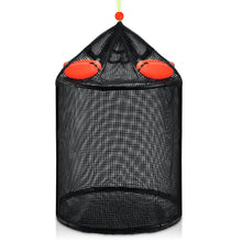 Load image into Gallery viewer, Large Collapsible Floating Fish Basket – Mesh Bait Pen Net for Live Fish
