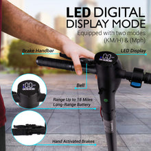 Load image into Gallery viewer, Electric Scooter for Adults &amp; Kids - Foldable Design with 300W Brushless Motor, 8.5&quot; Pneumatic Tires, Up to 19MPH Speed, 18-Mile Range
