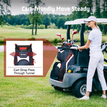 Load image into Gallery viewer, Beutyal 15-Way Golf Cart Bag, Lightweight Golf Club Bag for Men with Cooler
