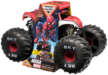 Load image into Gallery viewer, Monster Jam Marvel Mega Spider-Man RC Monster Truck, All-Terrain, Over 2 Feet Long, 1:6 Scale, Super Hero

