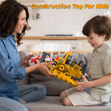Load image into Gallery viewer, RC Bulldozer Toys - Remote Control Bulldozer Construction Vehicles Trucks Toys
