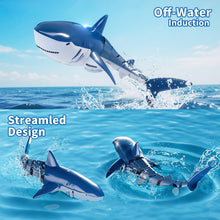 Load image into Gallery viewer, 2.4Ghz Remote Control Shark Toys for Kids 3 4 5 6 7 Years Old, 1:18 Scale High Simulation Shark for Pool, Bath Toys for Toddlers
