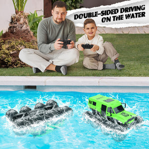 RC Trucks 8WD Offroad Waterproof,50Mins Playing Time Battery,1: 12 Large Remote Control Monster Truck, Amphibious