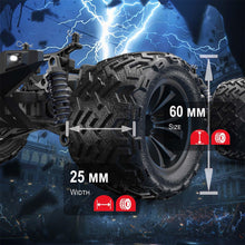 Load image into Gallery viewer, RC Cars High Speed Remote Control Car for Adults Kids 30+MPH, 1:16 Scales 4WD Off Road RC Monster Truck, Fast 2.4GHz All Terrains
