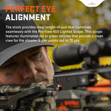 Load image into Gallery viewer, Wicked Ridge by TenPoint Commander 400, Peak XT - 400 FPS - Includes Pro-View 400 Lighted Scope, ACUdraw Crank Cocking Device &amp; Three Match 400 Carbon Arrows
