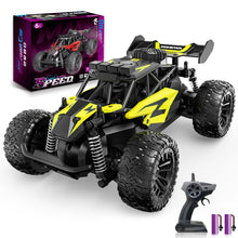 Load image into Gallery viewer, 1:16 Scale RC Car for Kids, 2.4GHz High-Speed Electric Monster Truck, 20km/h, Dual 1000mAh Rechargeable Batteries

