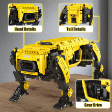 Load image into Gallery viewer, Robrt Dog Remove/Programmable Control Building Blocks Model, Robot 15075 STEM Toy with APP Control Set for Kids/Adult/Boys 8-14

