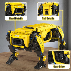 Robrt Dog Remove/Programmable Control Building Blocks Model, Robot 15075 STEM Toy with APP Control Set for Kids/Adult/Boys 8-14