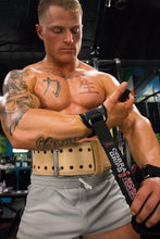 Load image into Gallery viewer, Cobra Grips Weight Lifting Gloves with Adjustable Neoprene Padded Wrist Wraps -  (PRO Arnold Leather)

