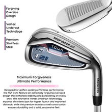 Load image into Gallery viewer, PGF T21 Ladies' Complete Golf Club Package Set [17-Piece][Blackpink][Hand: Right] [Length: Standard]

