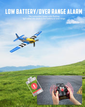 Load image into Gallery viewer, VOLANTEXRC RC Plane 4 Channel P51D Mustang Remote Control Airplane Fighter RTF
