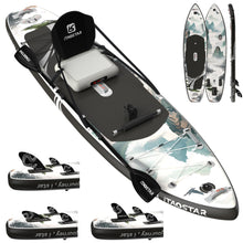 Load image into Gallery viewer, iTAOSTAR Novelty N01CP 11'6" x 35" Inflatable Stand Up Paddle Board with Seat- Stable SUP Board for Family- Portable Paddleboard for Yoga, Surfing, Fishing - Includes Full Accessories Kit
