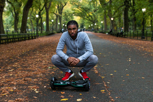 Electric Hoverboard - 7MPH Top Speed, 6 Mile Range, Long Lasting Li-Ion Battery - 5HR Full Charge, Built-In Bluetooth Speaker