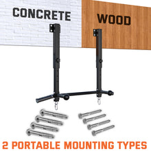 Load image into Gallery viewer, Upgraded-Joist Mounted Pull Up Bar - Black
