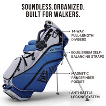 Load image into Gallery viewer, ASK ECHO Soundless 14-Way Golf Stand Bag for Men &amp; Women

