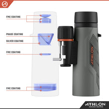 Load image into Gallery viewer, Athlon Optics 8x42 Neos G2 HD Binoculars with Eye Relief for Adults and Kids, High-Powered Binoculars for Hunting, Birdwatching, and More

