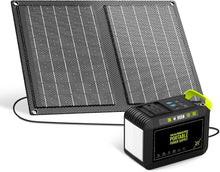 Load image into Gallery viewer, MARBERO Solar Powered Generator 88Wh, 120W Surge with 21W Solar Panel Kit
