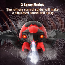 Load image into Gallery viewer, Remote Control Spider Kids Toys - Realistic RC Spider, Music Effect, LED Light, Toys for 3 4 5 6 7 8 9 10 11 12+ Year Old Boys/Girls, Red
