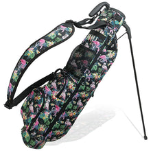 Load image into Gallery viewer, GREEN ACTION Sunday Golf Bag with Strap &amp; Stand, Lightweight Golf Stand Bags with Two-Way Divider/Cooler Pocket, Golf Club Bags Holds 5-6 Clubs for Driving Range, Par 3 and Standard Courses-Colorful
