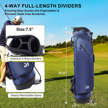 Load image into Gallery viewer, Dragon Tiger Origin 4-Way Lightweight Sunday Golf Stand Bag
