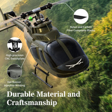 Load image into Gallery viewer, Simulated RC Helicopter - 27:1 Scale Model Collectable Remote Control Helicopter with Auto-Hover for Adults, Beginners
