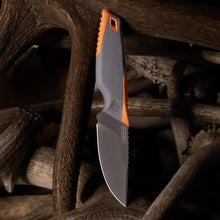 Load image into Gallery viewer, OUTDOOR EDGE VANTEX - Premium 5" Boning Knife, High Carbon Steel, Ergonomic Handle &amp; Titanium Coated Blade, Great for Field Dressing Processing Elk and Deer
