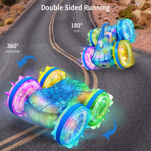 Load image into Gallery viewer, Amphibious Remote Control Car Boat,2.4Ghz 360° Rotation Gesture Sensing Stunt RC Cars,4WD Waterproof RC Trucks, Water Beach Pool Toys
