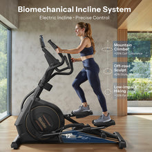 Load image into Gallery viewer, Niceday Elliptical Exercise Machine - Black + Gold

