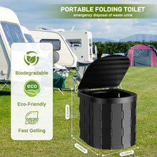 Load image into Gallery viewer, Portable Camping Shower,Upgraded Extra Large Pop Up Privacy Tent Kit with LED Light and Foldable Toilet, 6000mAh LCD Screen Shower Pump, 5.3 Gallons Bucket, Outdoor Shower for Hiking, Travel, Car
