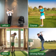 Load image into Gallery viewer, FODESAN Retractable Left-Handed Golf Swing Training Aid: Portable Grip Trainer with Click Feedback Sound – Ideal for Left-Handed Players, Muscle Training, for Beginners &amp; Enthusiasts
