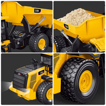 Load image into Gallery viewer, RC Dump Truck, Remote Control Dump Truck 11 Channel with Lights/Sounds/2 Batteries
