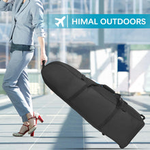 Load image into Gallery viewer, Himal Outdoors Soft-Sided Golf Travel Bag with Wheels, 600D Oxford Fabric

