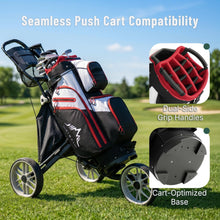 Load image into Gallery viewer, uniHimal Golf Cart Bag, 15 Way Organizer Divider Top with Handles
