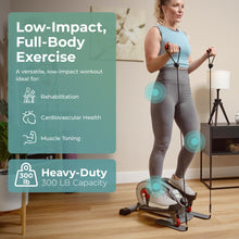 Load image into Gallery viewer, Sunny Health &amp; Fitness Smart Elliptical Trainer - Dark Gray
